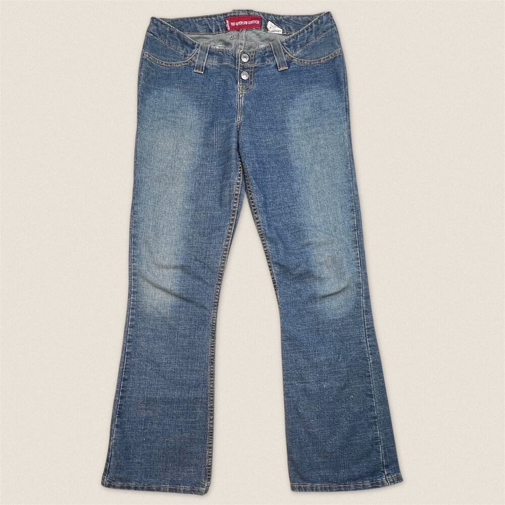 Y2K 2000s Too Super‎ Low Stretch Levi’s Jeans Bootcut 9 Jr Short- Size 29 x 29